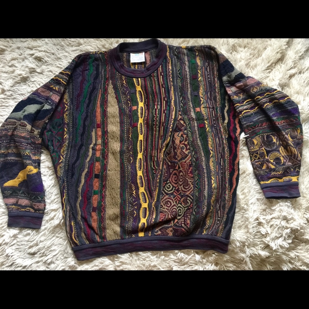Authentic COOGI Sweater- 90s hip hop style
